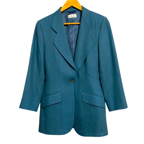 Pietrafesa 100% Worsted Camel Hair‎ Button Front Blazer - Picture 1 of 14